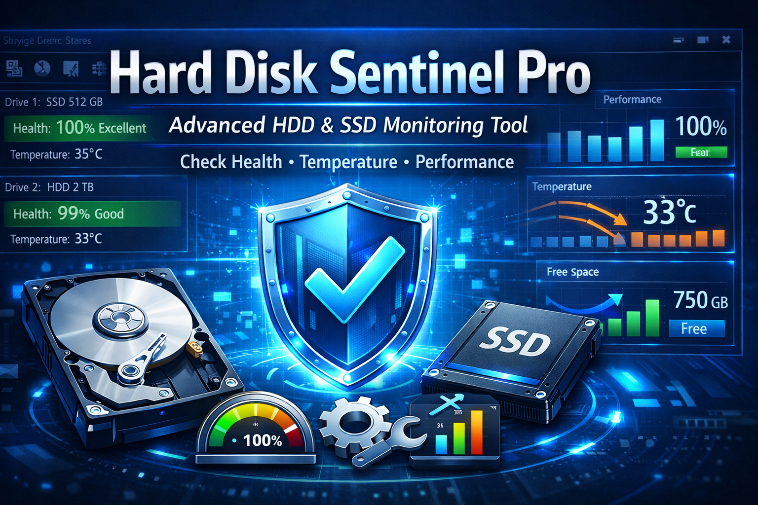 Hard Disk Sentinel Pro Download Screenshot